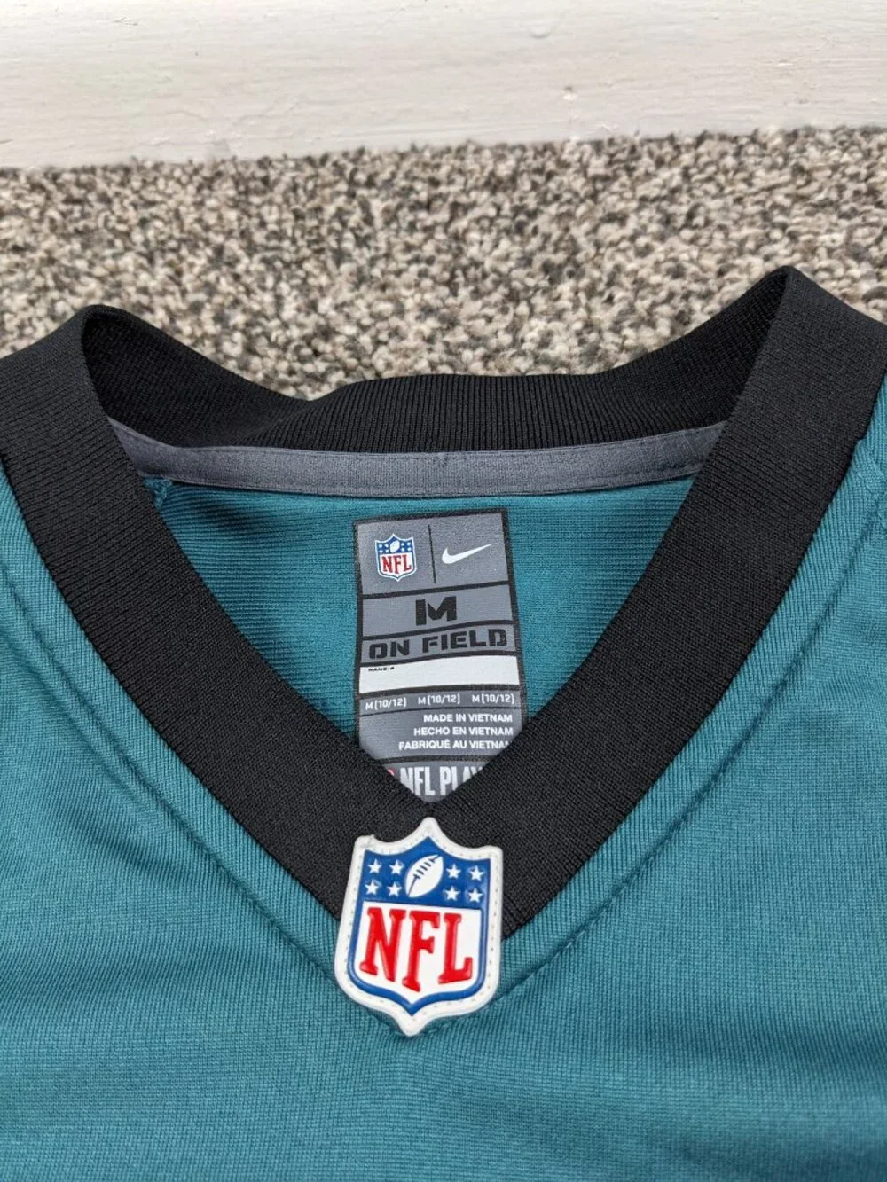 Philadelphia Eagles Jersey Nike On Field Jay Ajayi Green Youth Boys Medium